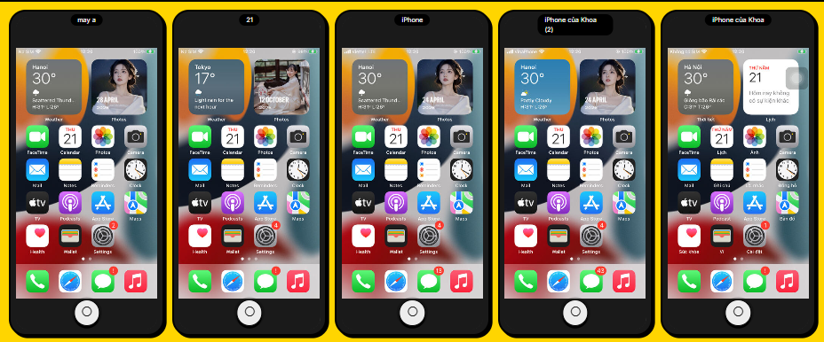 iPhone farm